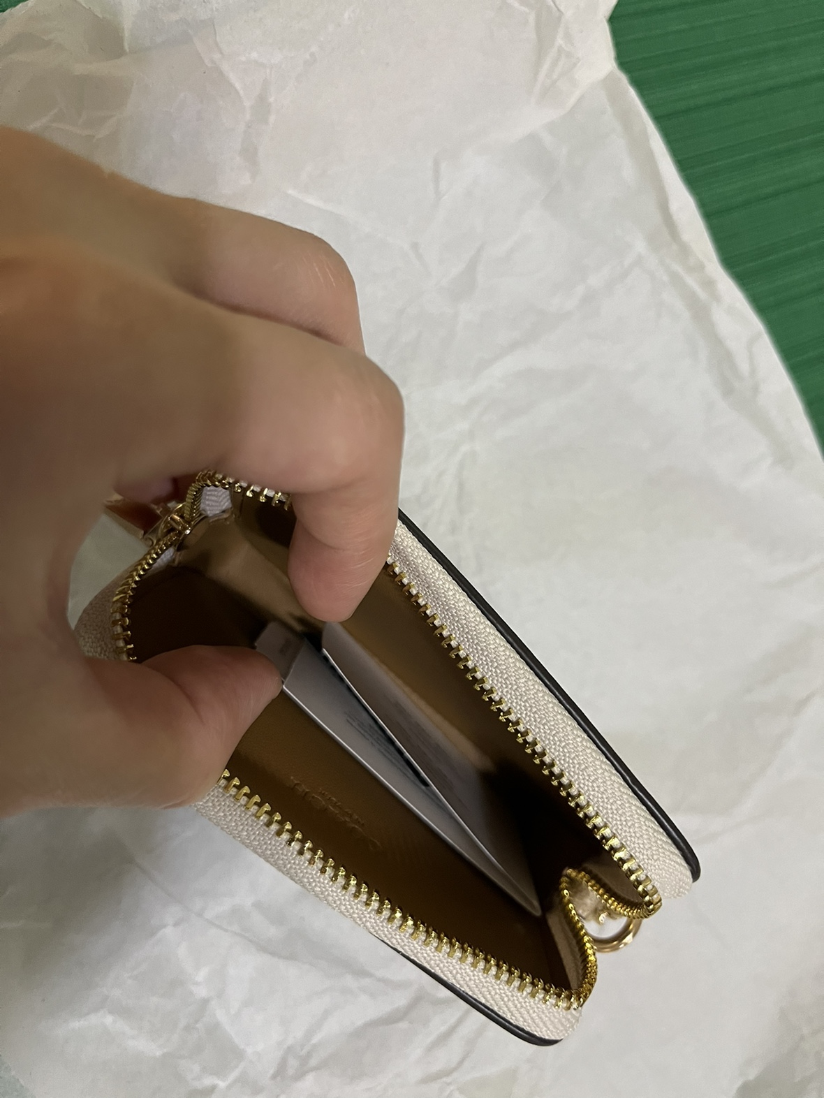 Coach Zip card wallet thumbnail