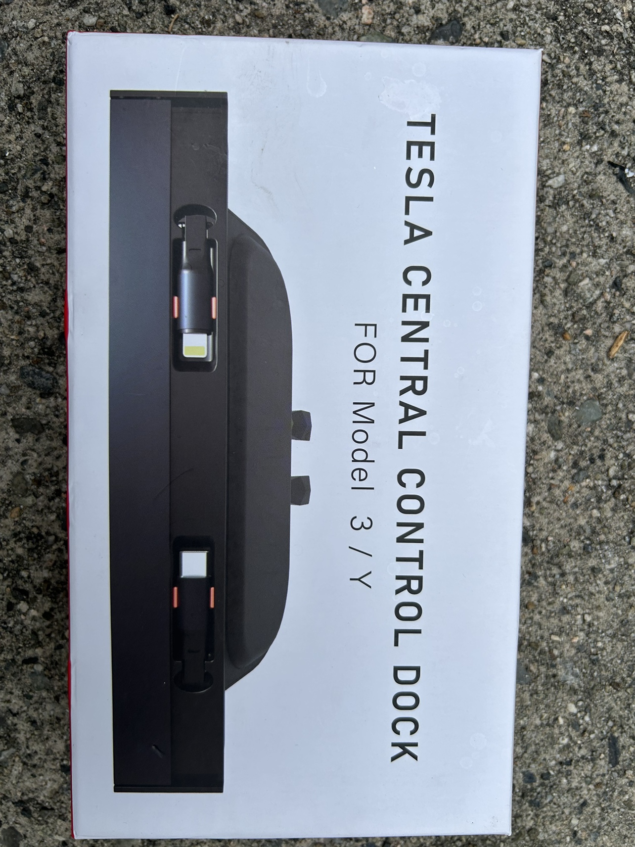 Tesla Central Control Dock for charging