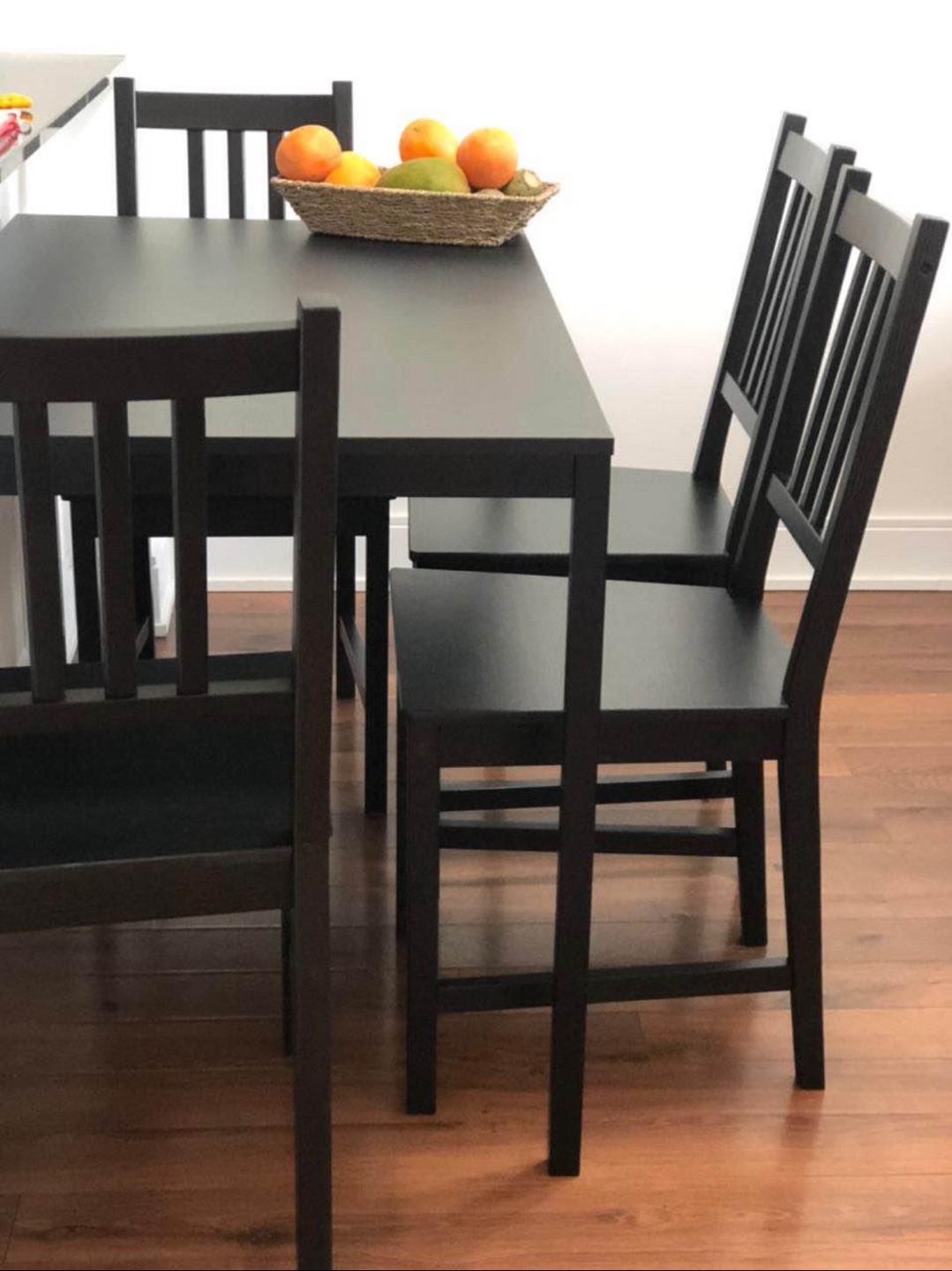 Ikea table & 4 chairs