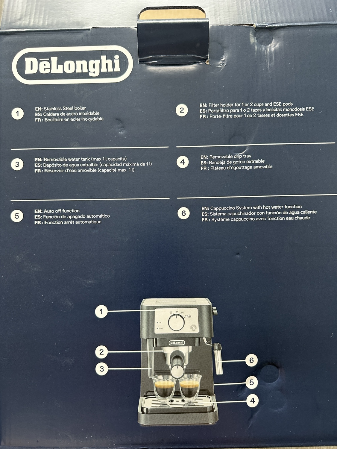 De'Longhi Stilosa Manual Espresso Machine - photo 5