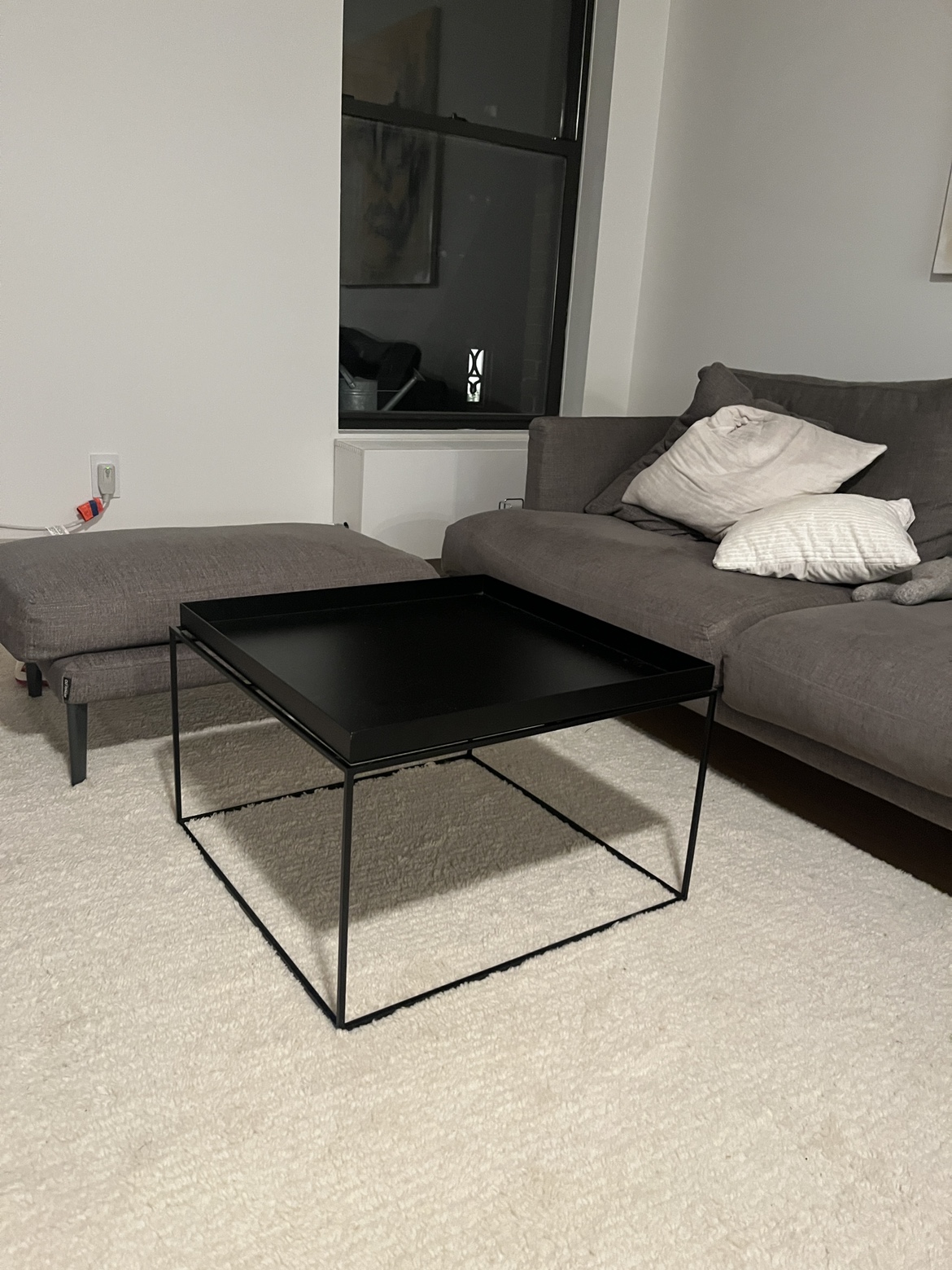 Black Tray Coffee Table