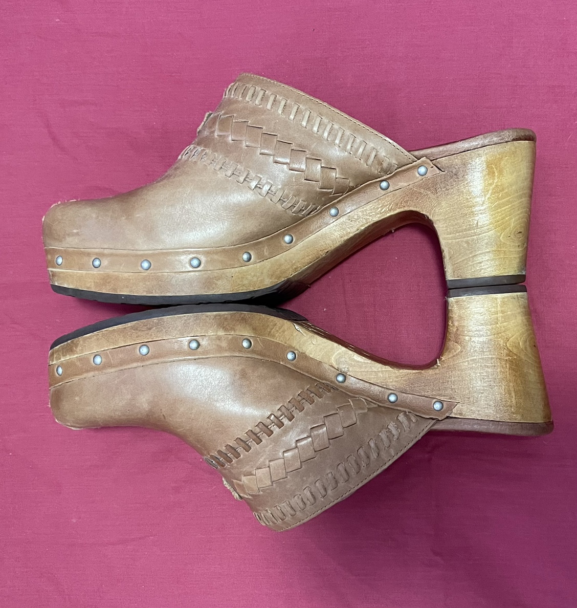 UGG 'Vivica' Clogs with Shearling Footbed - size 10 - photo 2