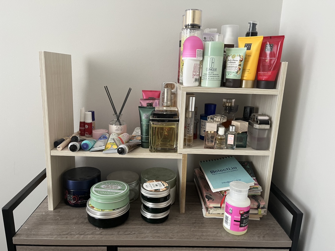 Wooden shelf organizer 🪜