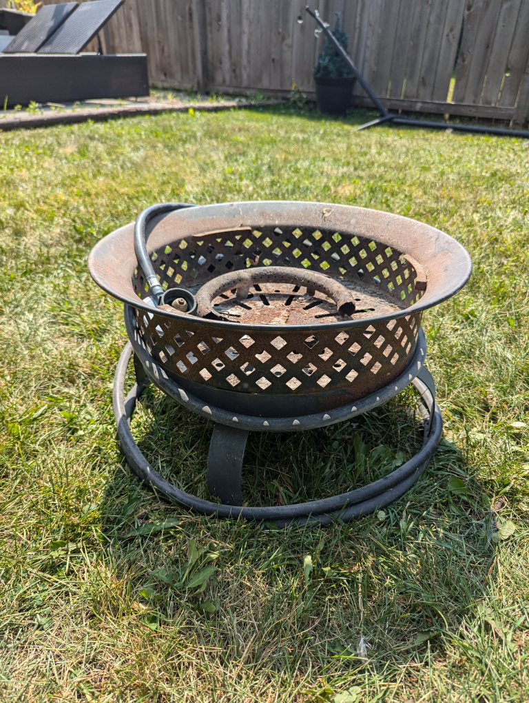Propane fireplace for outdoor bonfire - photo 2
