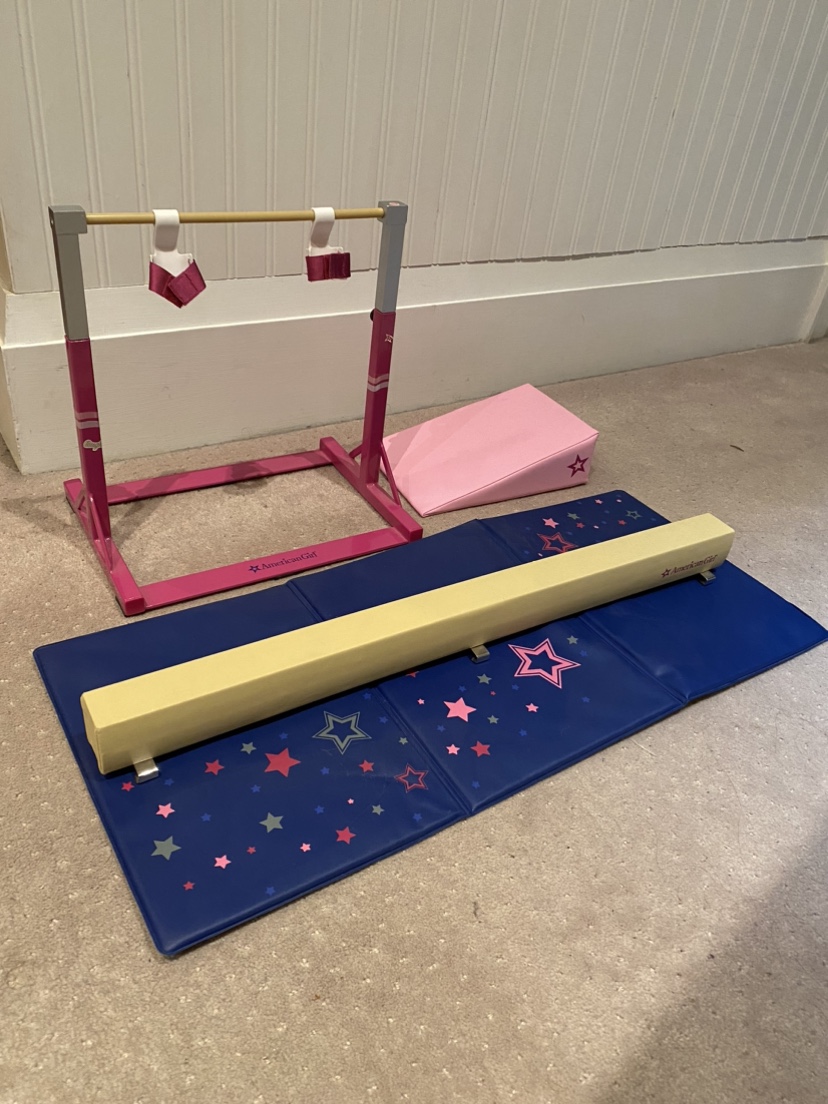 American Girl Gymnastics Set