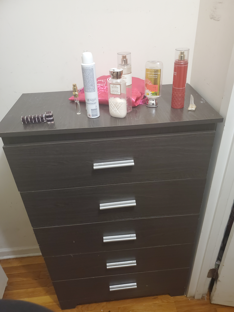 Moving sale!! brown dresser