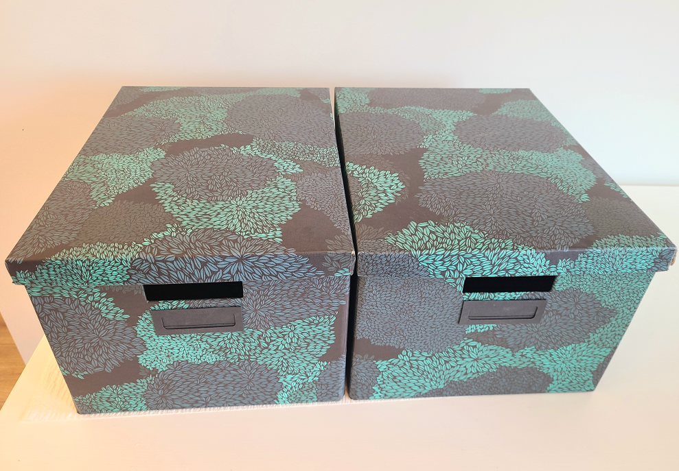 Teal and Black Storage Box - photo 2