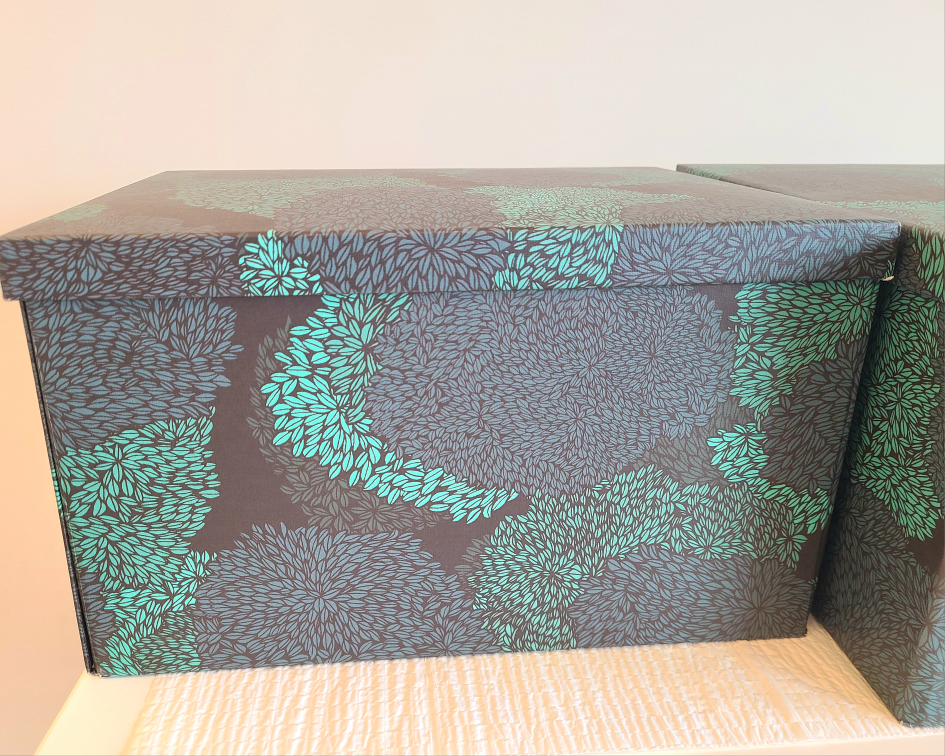 Teal and Black Storage Box - photo 4