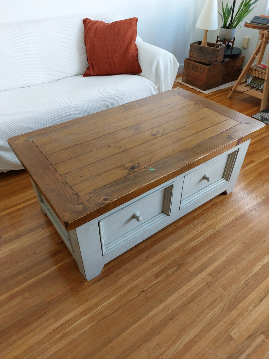 Rustic Wooden Coffee Table