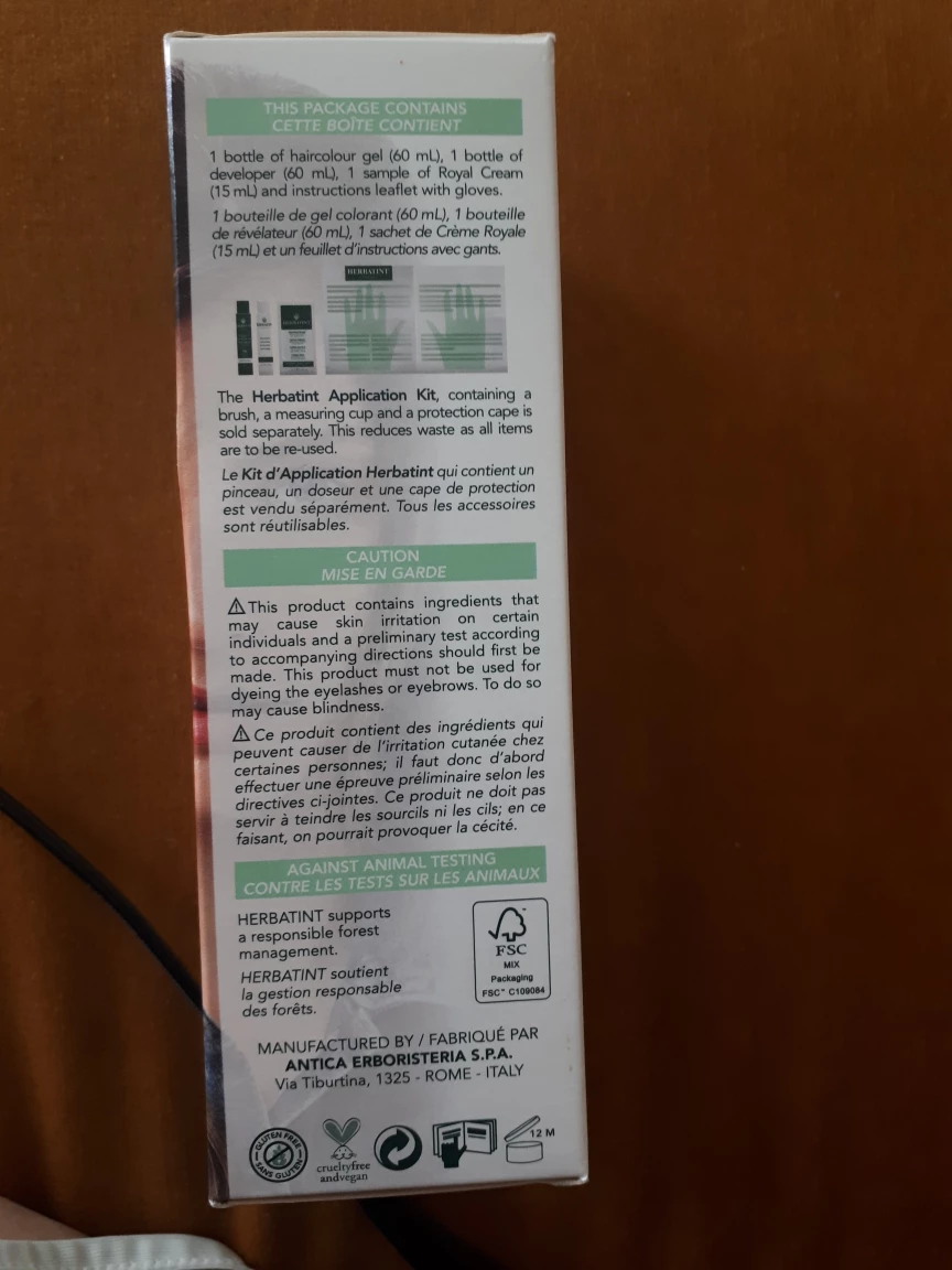 Herbatint Permanent Hair Colour 6N Dark Blonde image indicator(2)