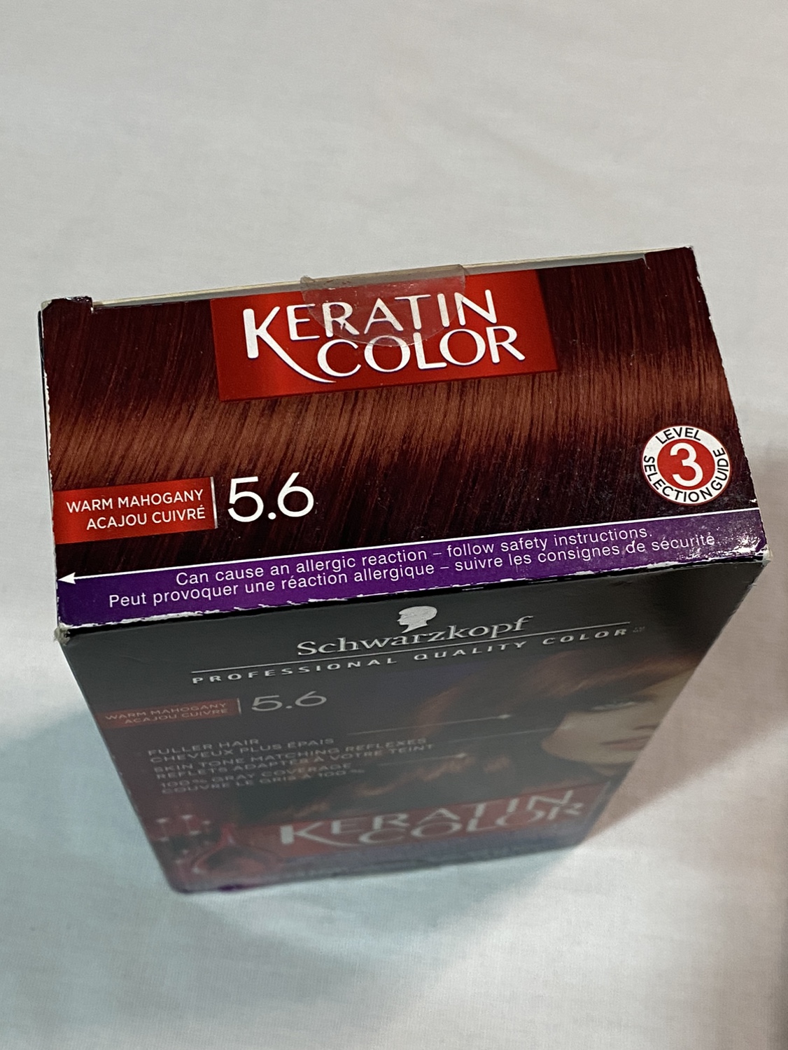 Schwarzkopf Keratin Color Warm Mahogany Hair Colour image indicator(6)