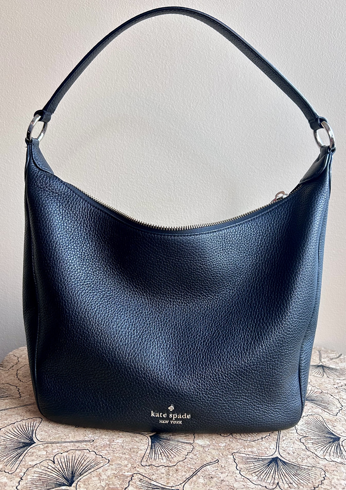 Kate Spade Leather Leila Hobo Bag thumbnail