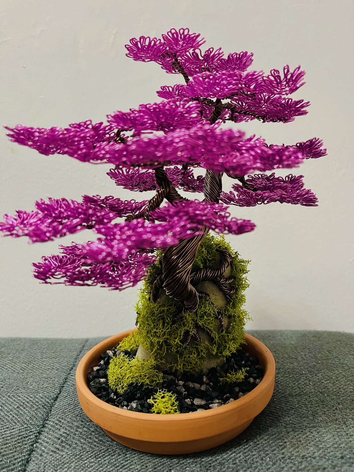 CHERRY BLOSSOM WIRE BONSAI TREE image indicator(3)