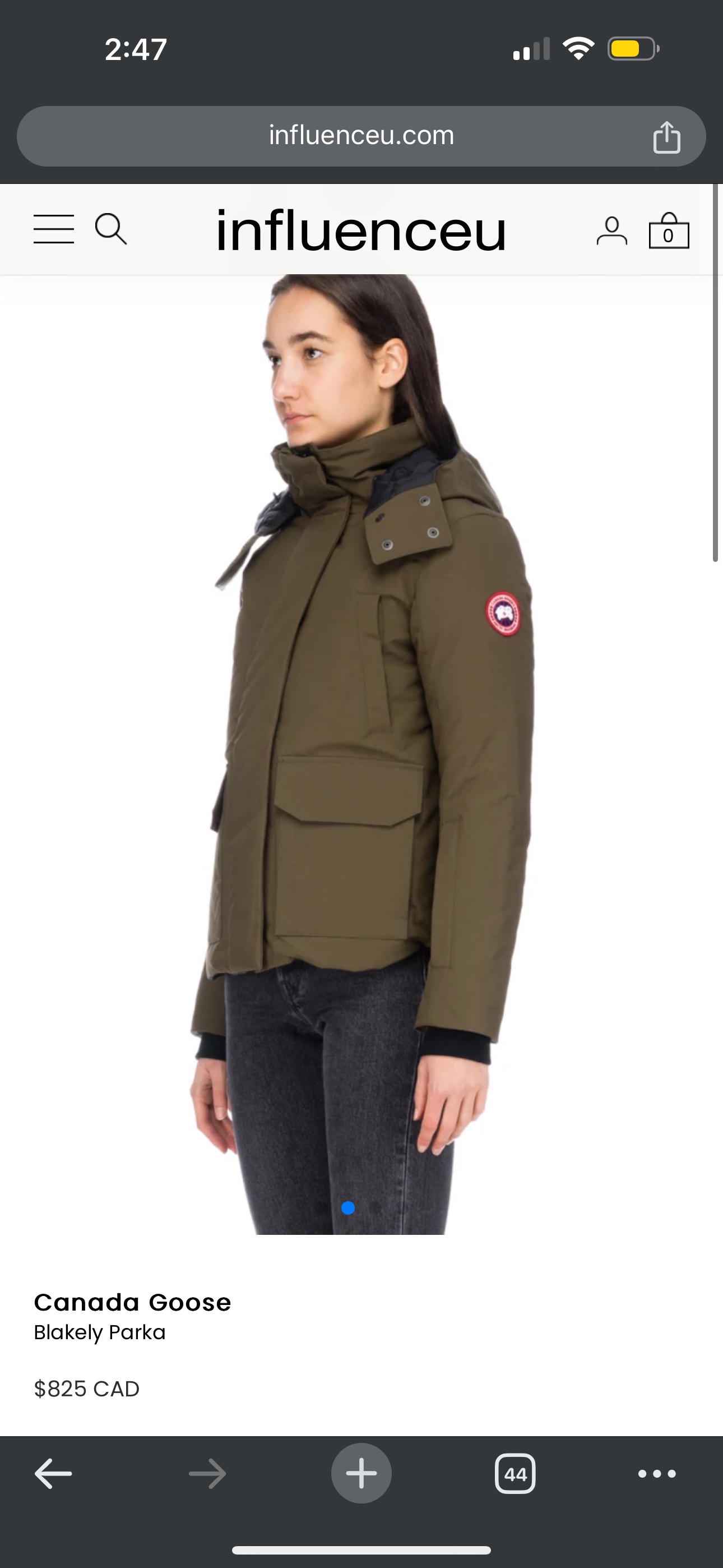 Authentic Canada Goose BLAKELY Parka image indicator(7)