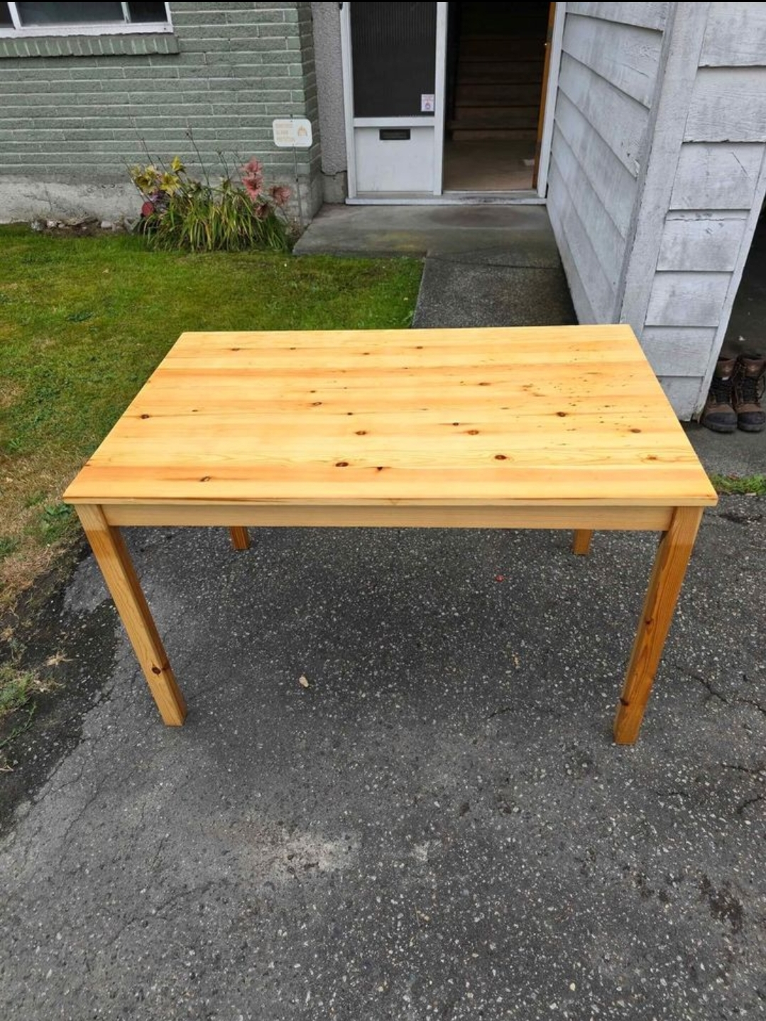 Solid Wood Table - photo 2