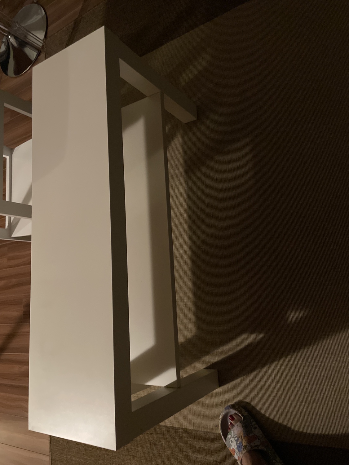 White ikea bench - photo 5