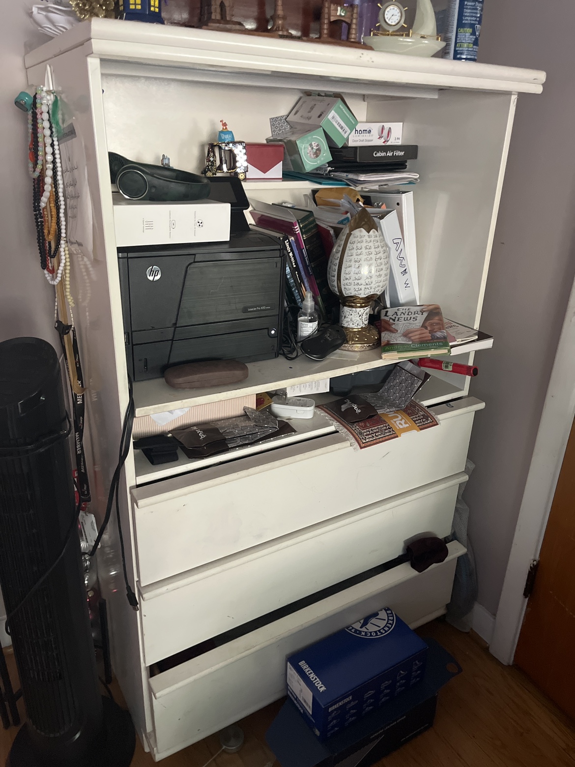 Book case with 3 drawer(chest)