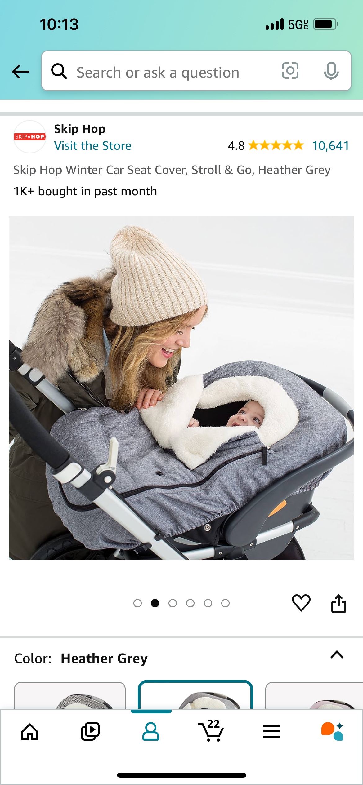 Doona stroller winter cover up - photo 2