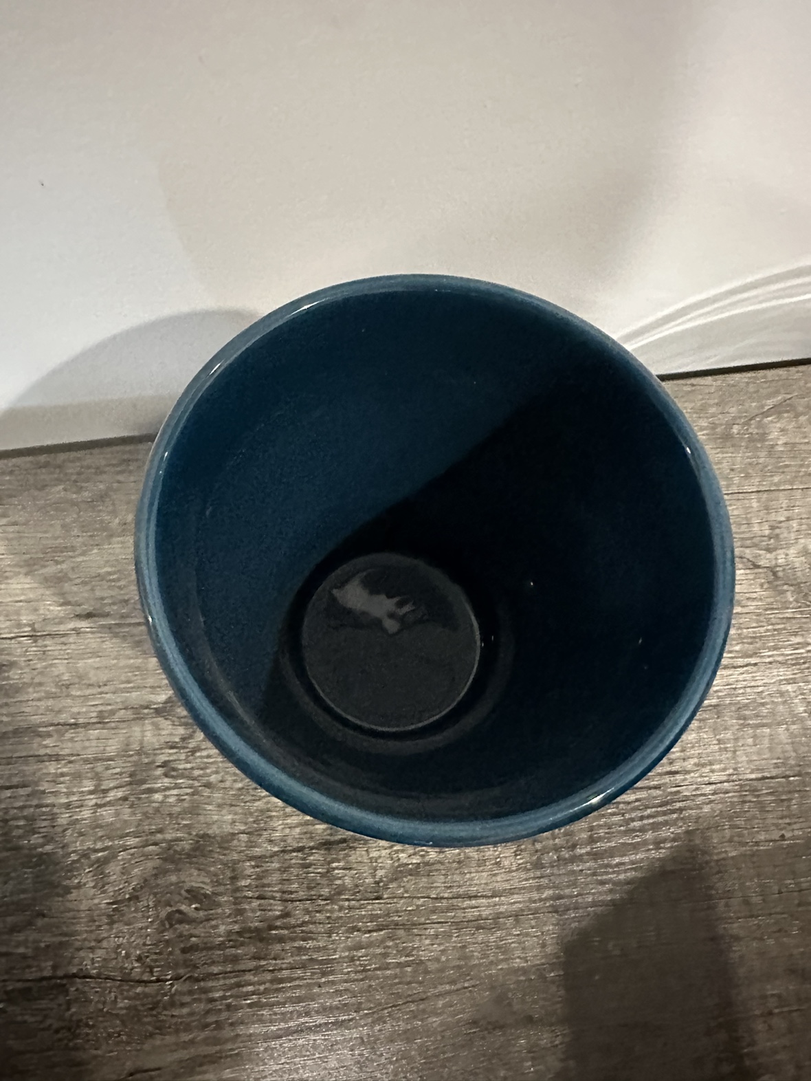 Teal Ceramic Planter / Vase - photo 2