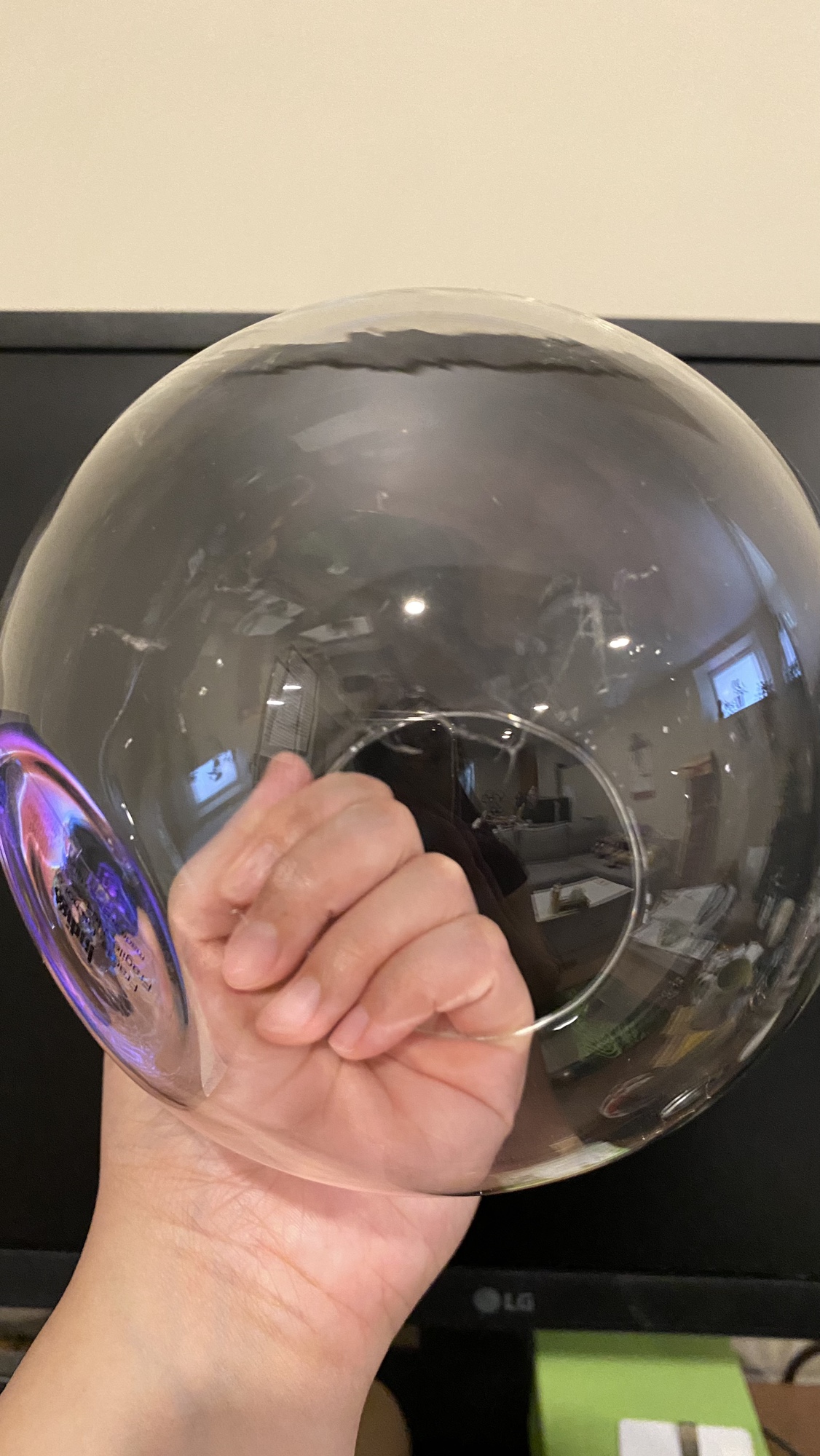 Indigo Sphere Tabletop Terrarium - photo 3