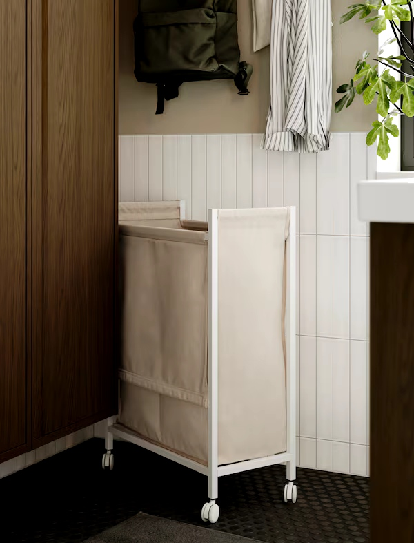 BLACK - Ikea ENHET Basket (Laundry) image indicator(6)