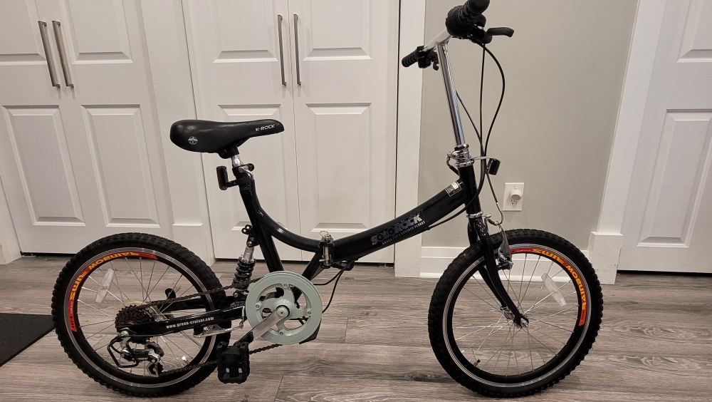Solorock folding bike
