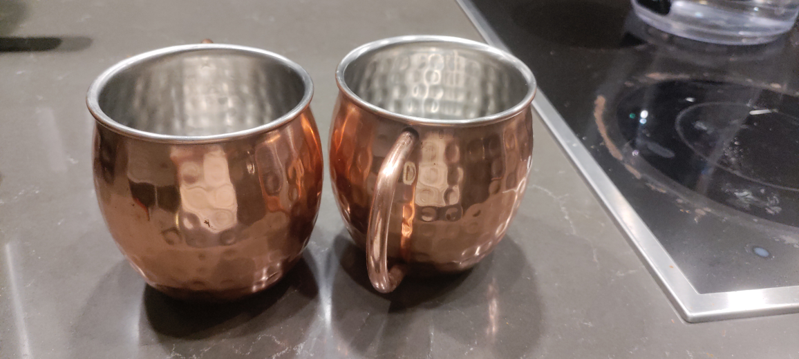 Copper Colour Moscow Mule Mugs thumbnail