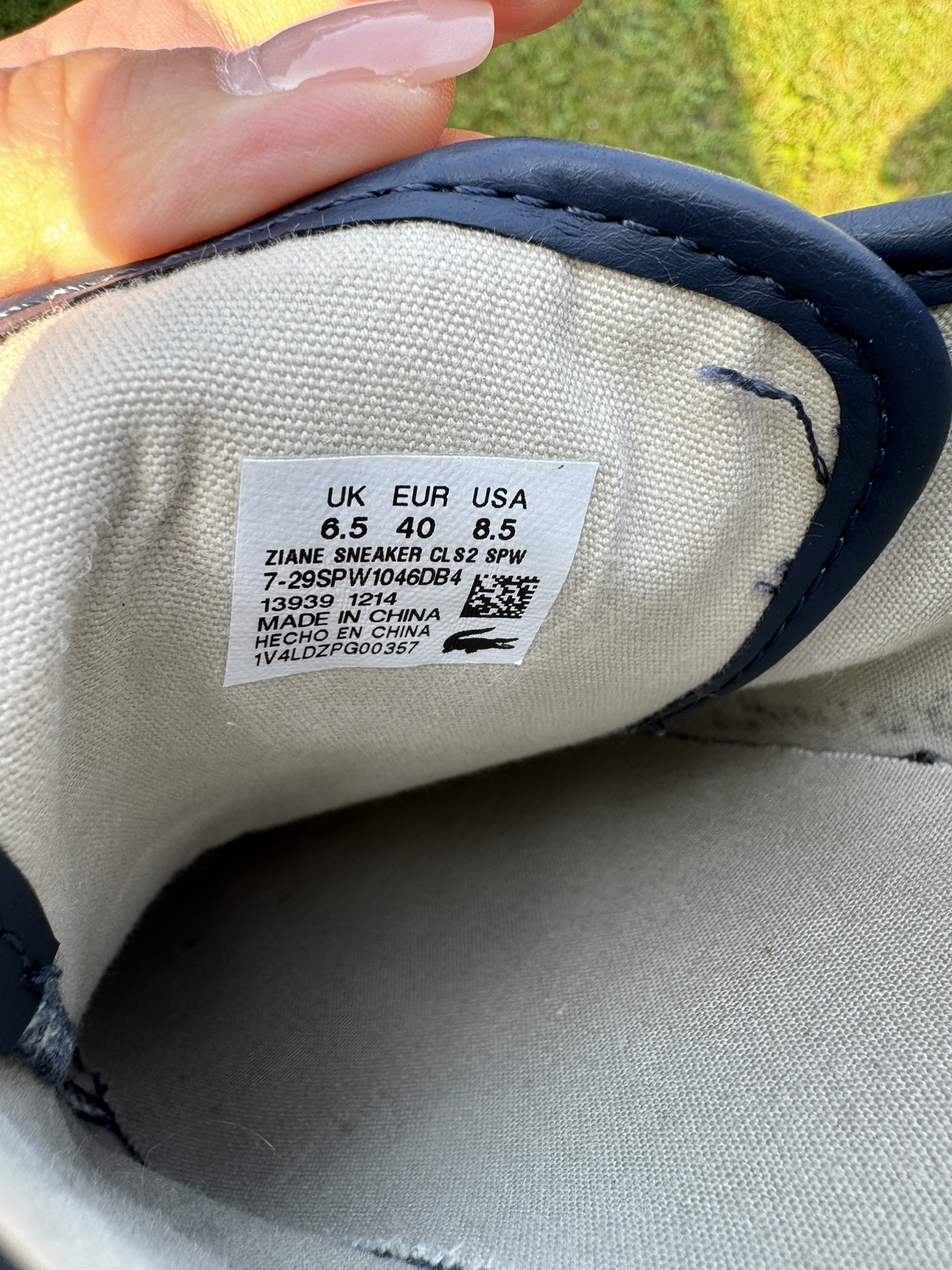 Lacoste Leather Sneakers Women’s 8.5 - photo 4