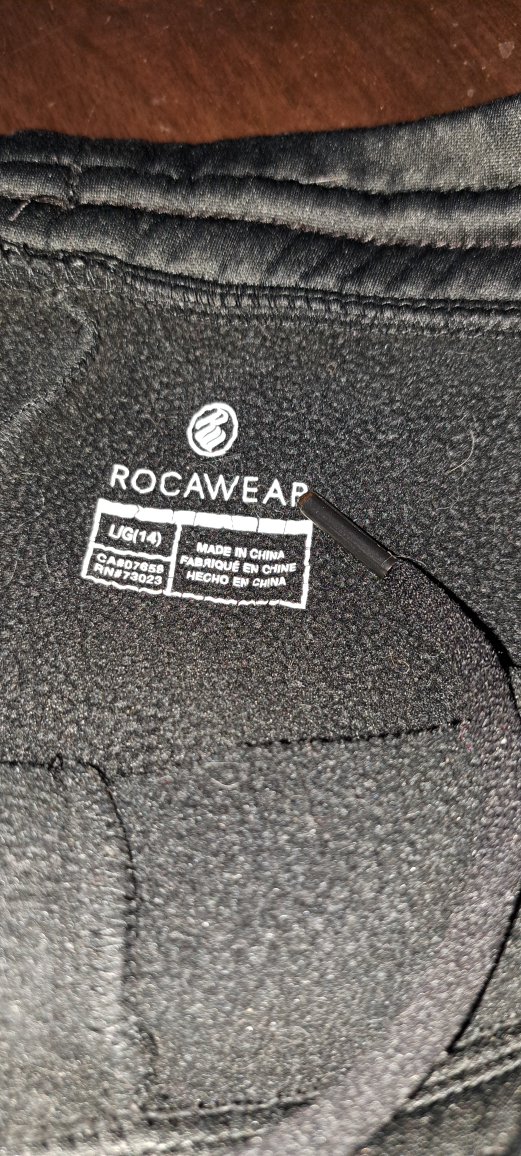 Rocawear black jogging pants image indicator(3)
