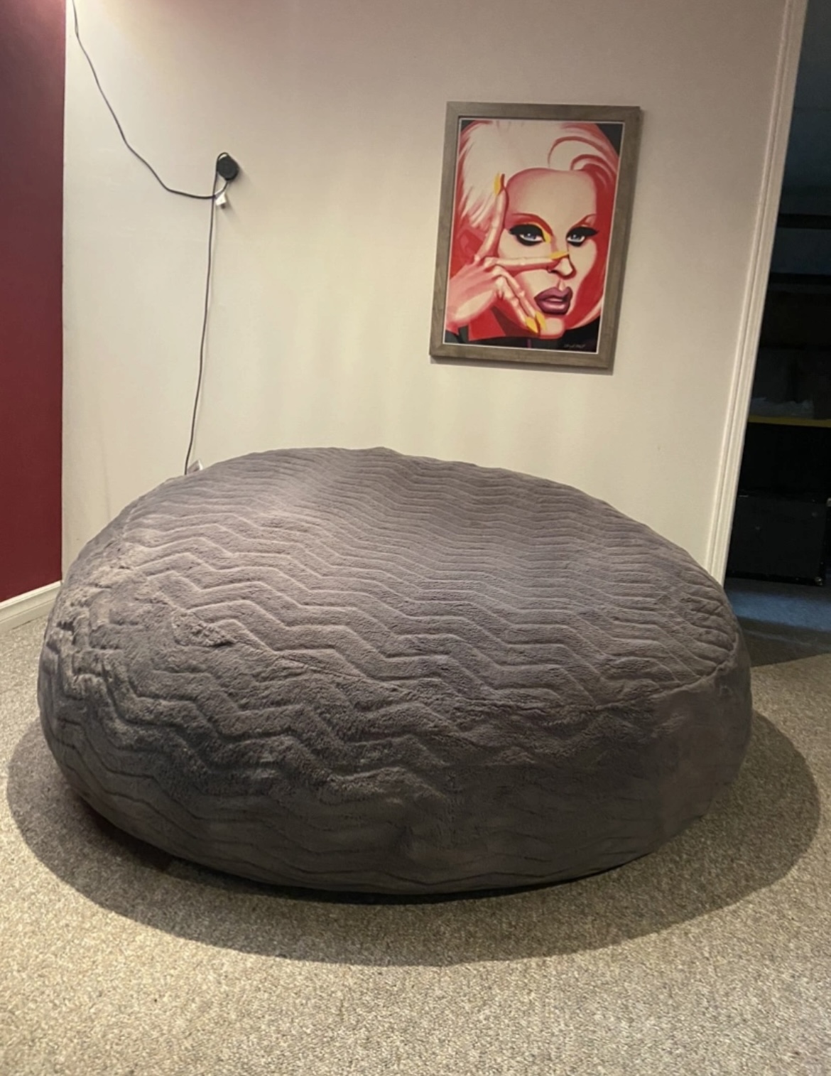 Massive bean bag chair cushion image indicator(2)