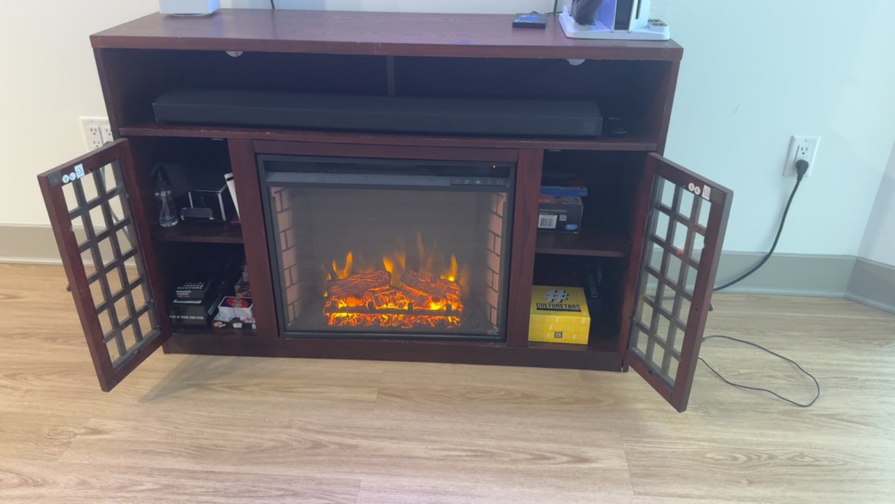 Electric Fireplace TV Stand - photo 3