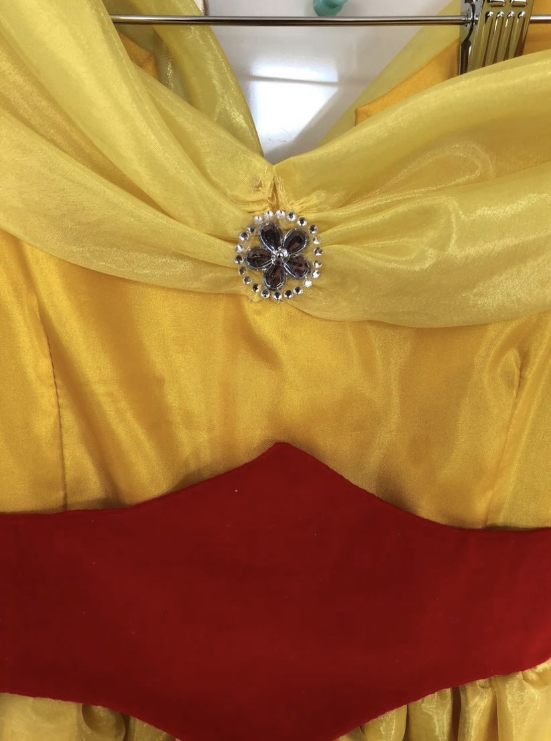 Hand sewn Belle Costume size 6-8 image indicator(2)