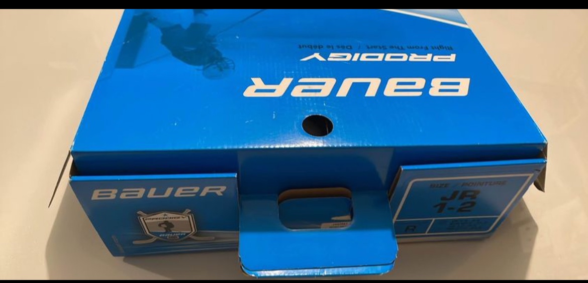 Bauer Prodigy Jr 1-2 Ice Skates - photo 2