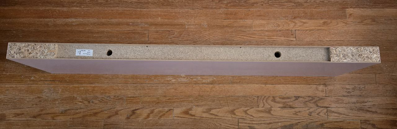 As NEW - Ikea Lack Pink Floating Shelf image indicator(4)