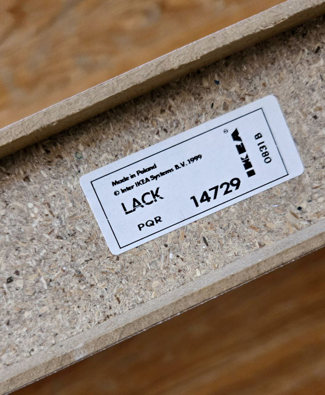 As NEW - Ikea Lack Pink Floating Shelf image indicator(6)