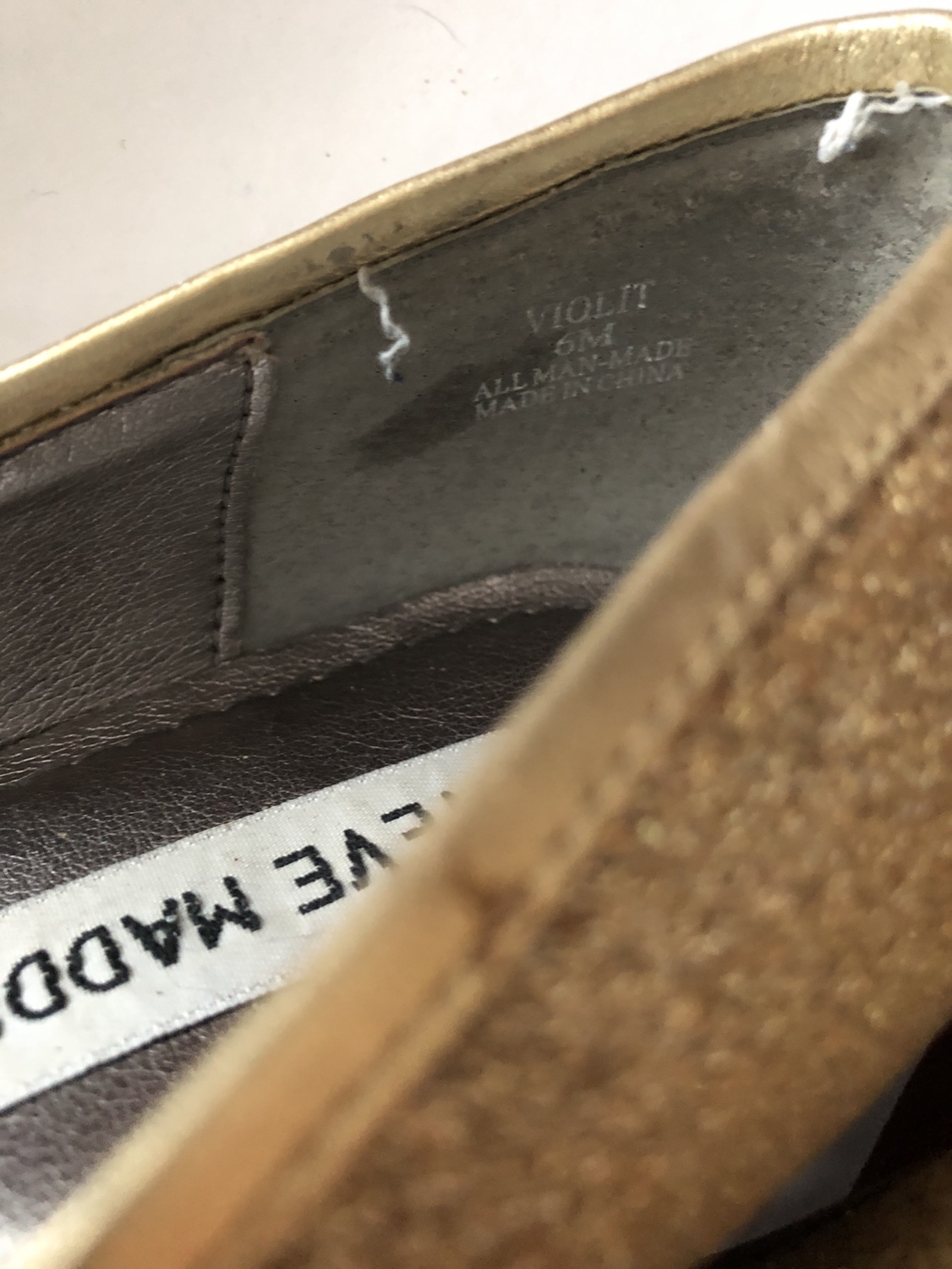 Steve Madden Gold Kitten Heels 🌿 image indicator(3)