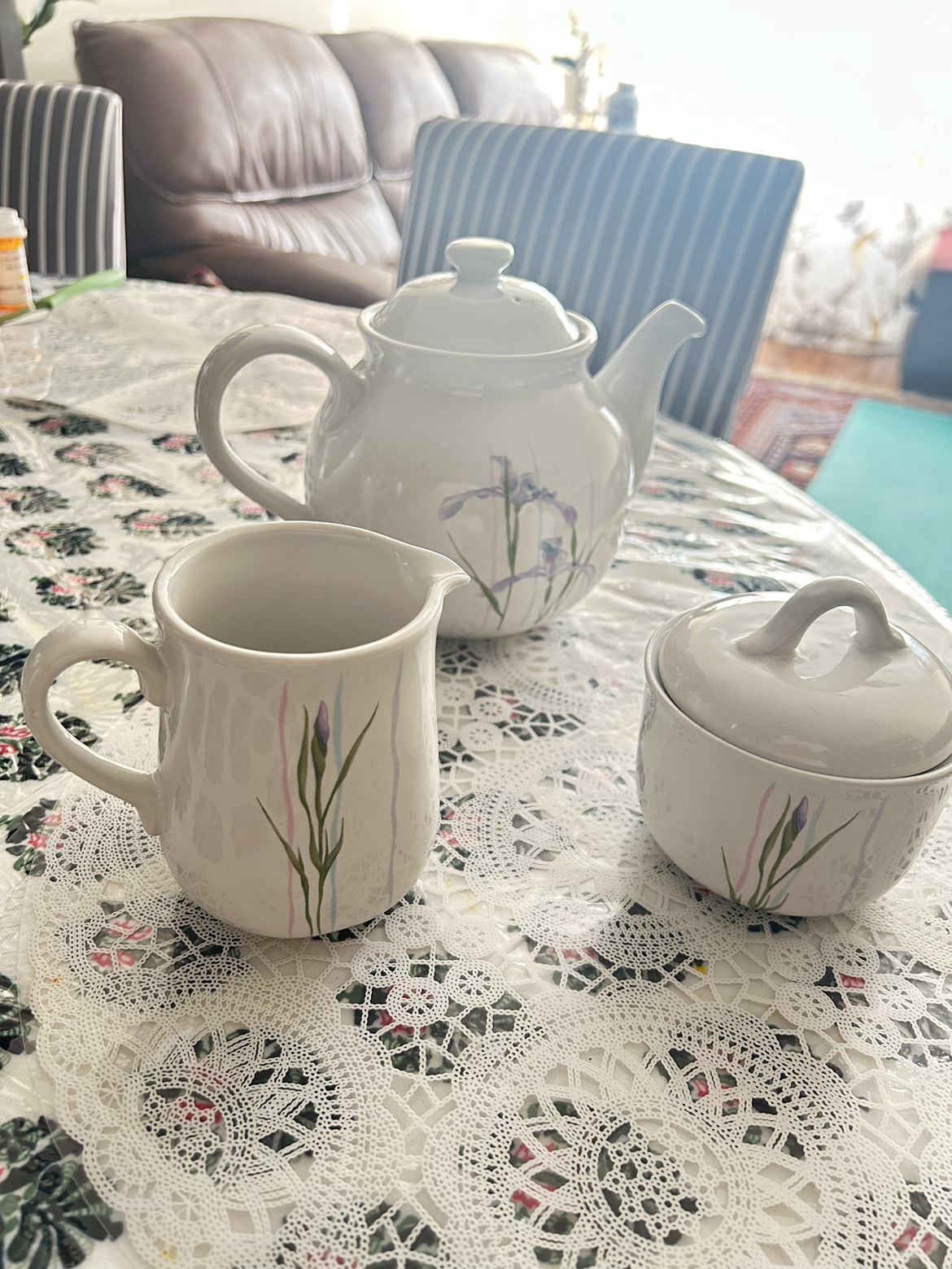 Teapot, Creamer, Sugar Set thumbnail