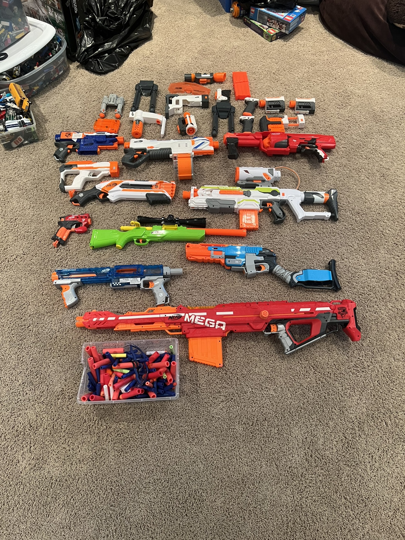 Nerf Gun Lot