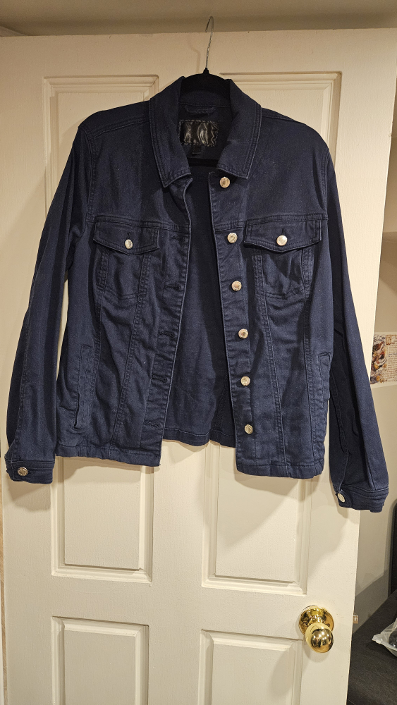 Women's Denim Jacket, blue image indicator(4)