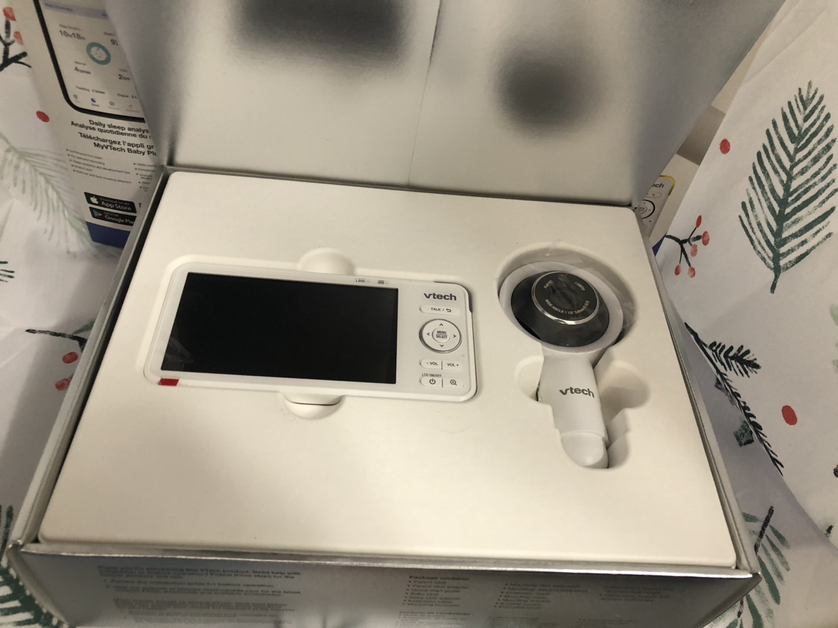 New Vtech 5” Smart Nursery Over the Crib Mount Monitor image indicator(2)