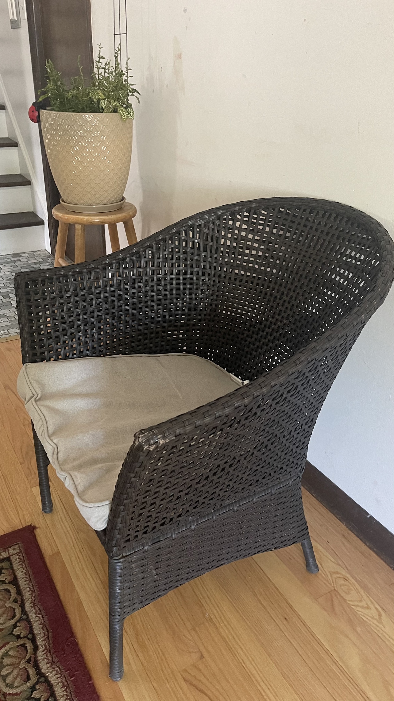 Wicker chair please check more pictures