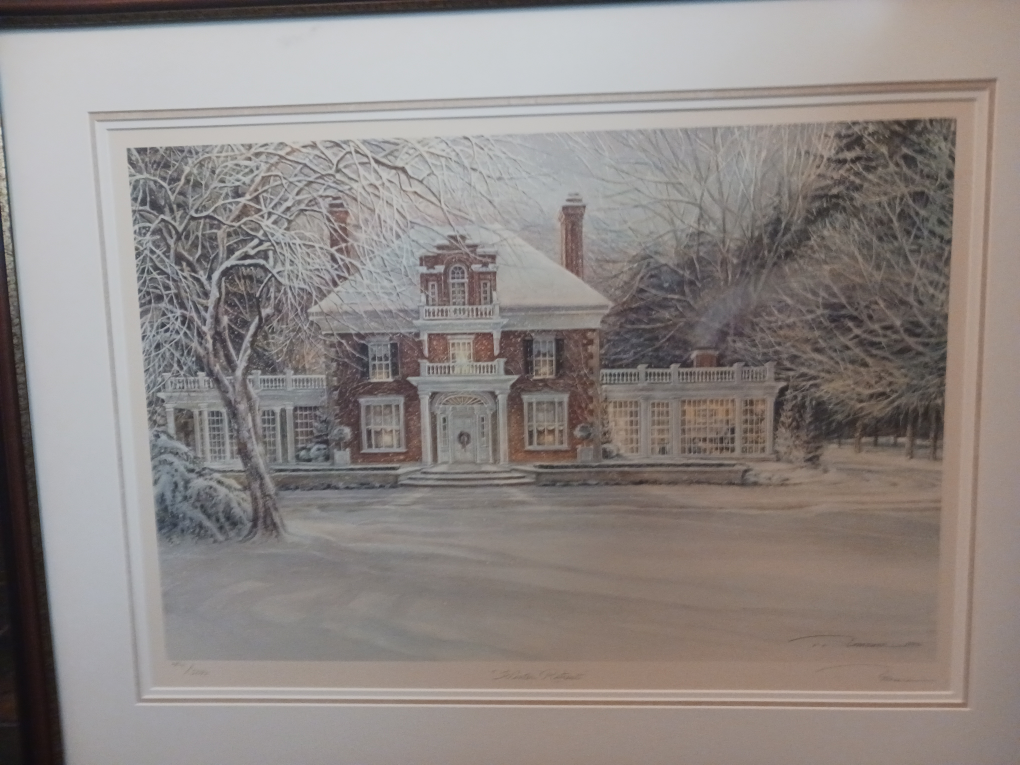 Framed Print - Winter Retreat by T. Romance thumbnail