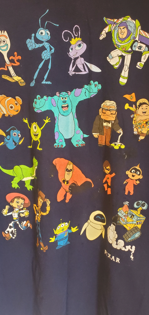 Disney Pixar Cast Movies Squad Women Vintage T-Shirt - photo 3