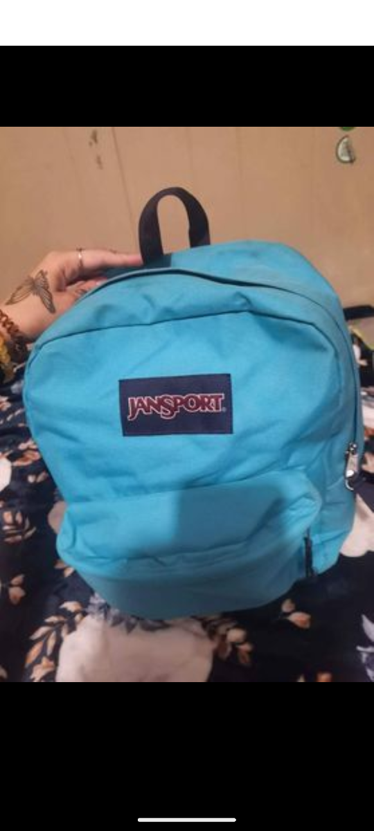 blue Jansport backpack - photo 4