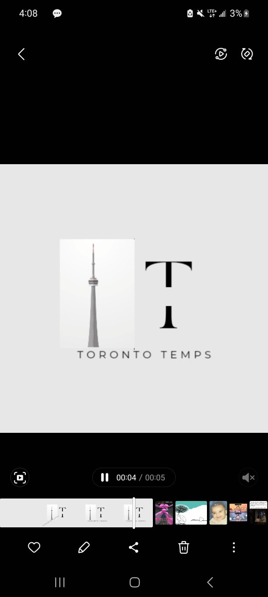 Toronto Temps profile